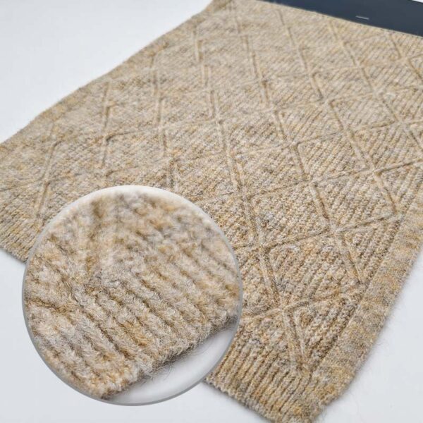 Beige Diamond Sanded Yarn | YN2025029-1 - Image 2