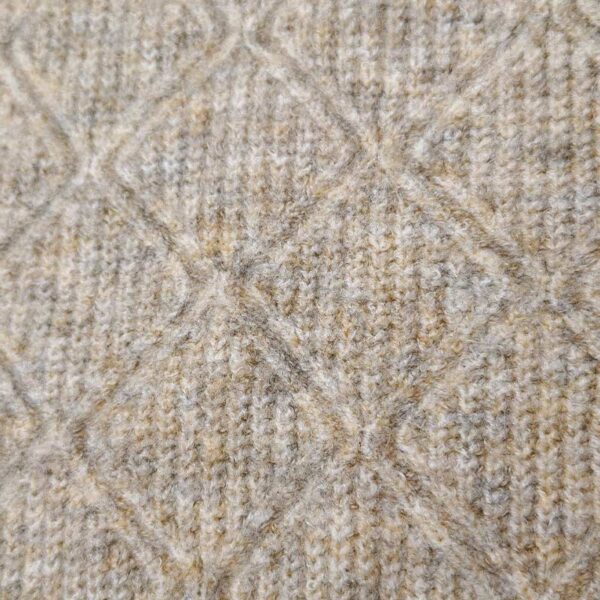 Beige Diamond Sanded Yarn | YN2025029-1