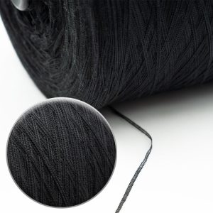 Black 2-Warp 1-Weft Tape Yarn