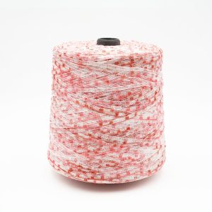 Red-White Dual-Warp Core-Filled Tape Yarn