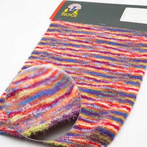 Rainbow Stripes Microfiber Yarn | YN2021086