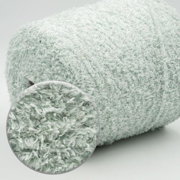 Icy Green Microfiber Yarn - Image 2