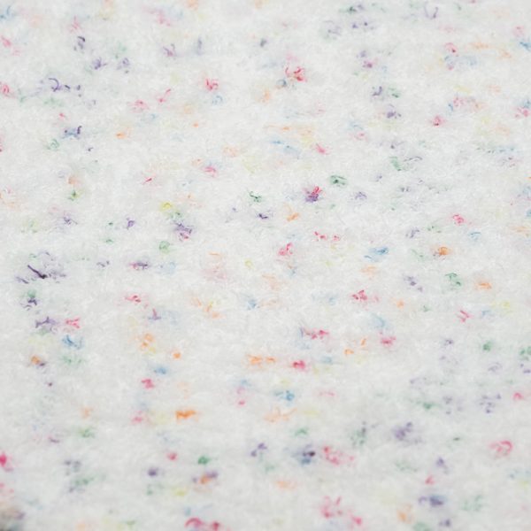 Speckled White Microfiber Yarn | YN2023063
