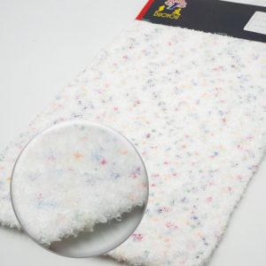 Speckled White Microfiber Yarn | YN2023063