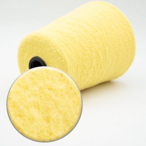 Golden Yellow Frizzle Feather Yarn