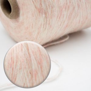 Rose White Air Spary Yarn