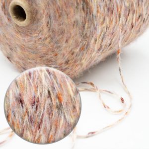 Low-Chroma Blend Air Spary Yarn