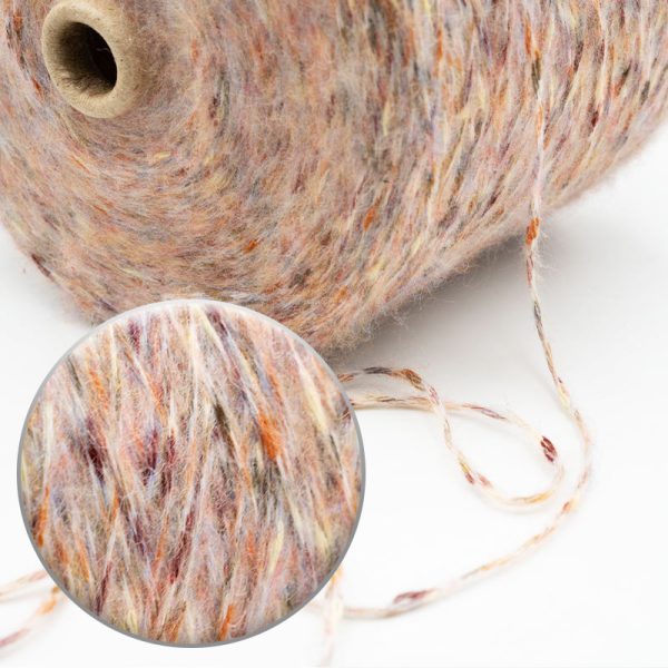 Low-Chroma Blend Air Spary Yarn - Image 2