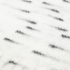 White with Black Flecks Air Spary Yarn | YN2024050