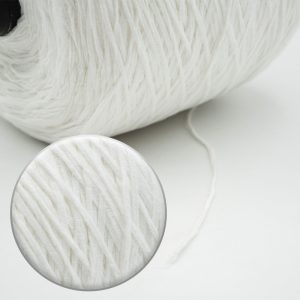 White 4-Warp 1-Weft Tape Yarn