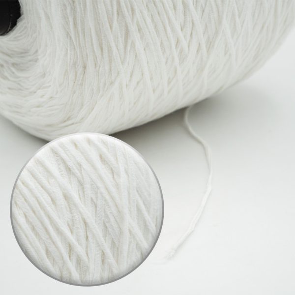 White 4-Warp 1-Weft Tape Yarn - Image 2