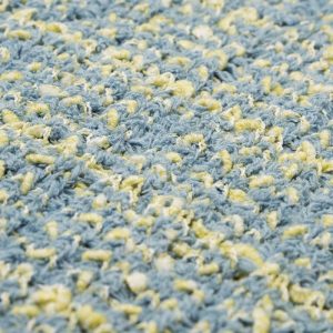 Blue with Gold Fleck Tape Yarn | YN2023009
