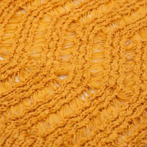 Deep Orange Tape Yarn | YN2023051