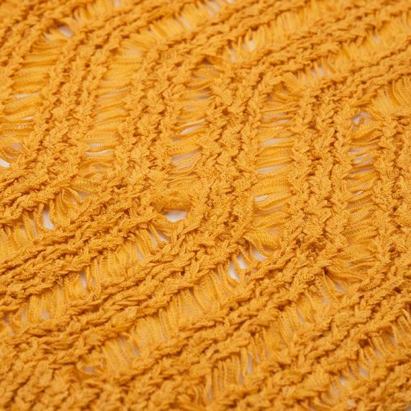 Deep Orange Tape Yarn | YN2023051