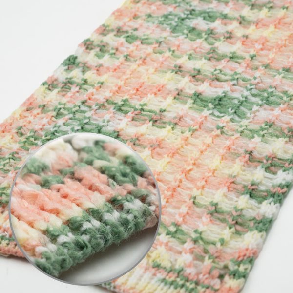 Pink Green White Nonwoven Yarn | YN2024052 - Image 2