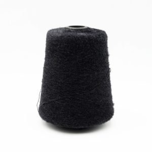 Black Crystal Mink Yarn