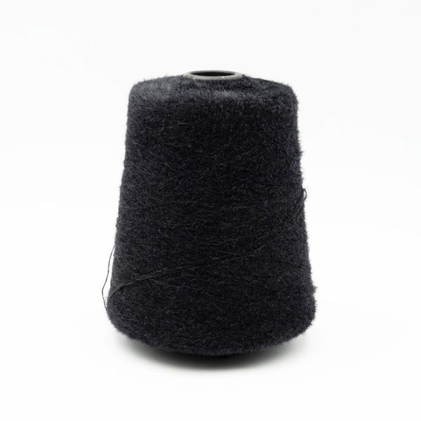 Black Crystal Mink Yarn