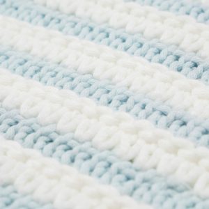Blue Cloud Stripe Filled Yarn | YN2024054