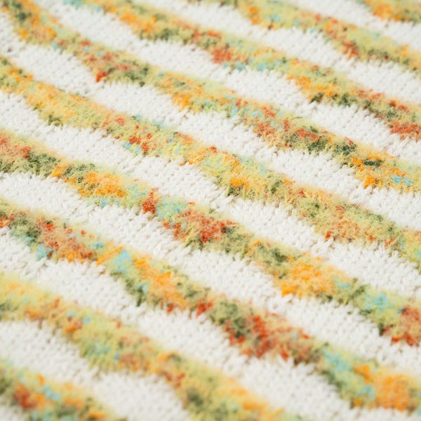 Morning Light Stripe Tube Yarn+Lantern Yarn +Frizzle Feather Yarn | YN2024129