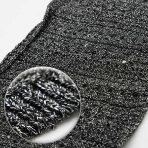 Coal Black Tube Yarn | YN2023036