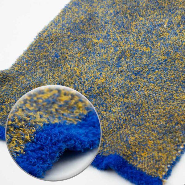 Blue-Yellow Blend Feather Yarn | YN2022030 - Image 2