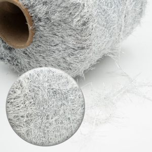 Steel Gray Feather Yarn