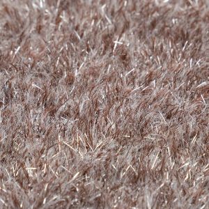 Brown & White Blend Feather Yarn | YN2023080