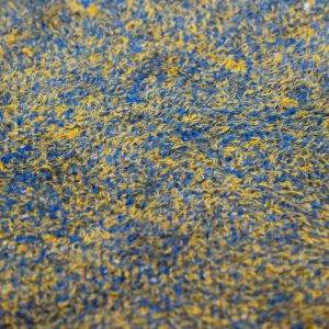 Blue-Yellow Blend Feather Yarn | YN2022030