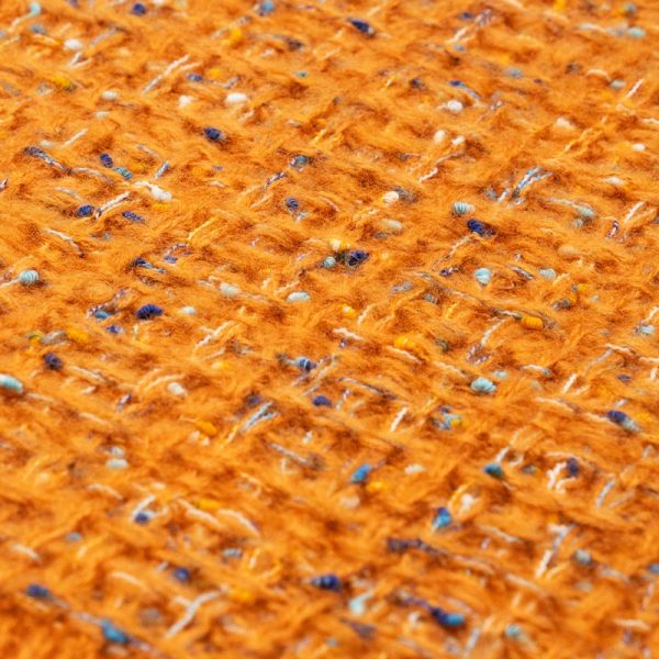 Orange with Sky Dots Chrysanthemum Yarn | YN2024122-1