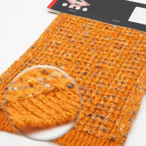 Orange with Sky Dots Chrysanthemum Yarn | YN2024122-1