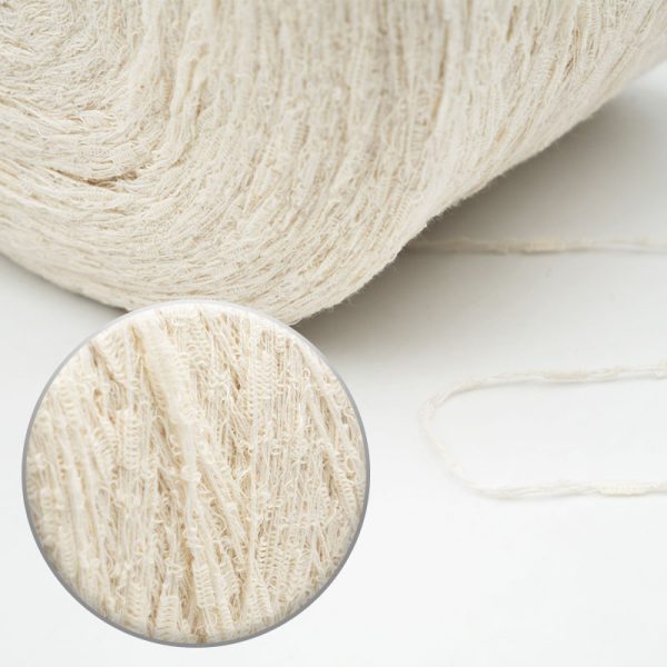 White Butterfly Tape Yarn - Image 2