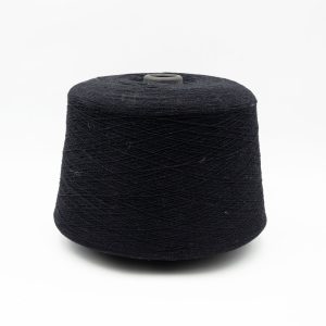 Jet Black Mink Yarn