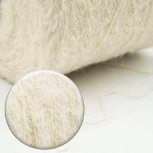 Porcelain White Mink Yarn