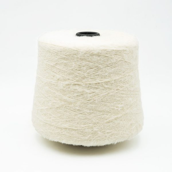 Porcelain White Mink Yarn