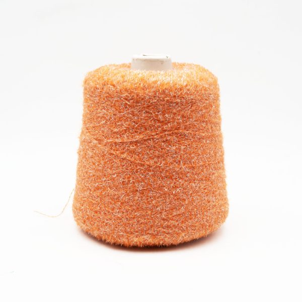 Orange Mink Yarn