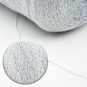 Silver Chain Tape Yarn