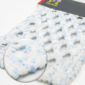 Snow Blue Chenille Yarn | YN2020045
