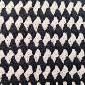 Black & White Tape Yarn | YN2025035