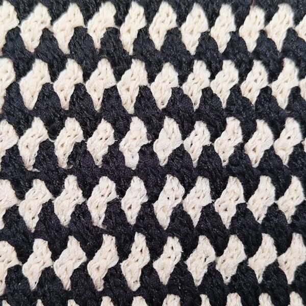 Black & White Tape Yarn | YN2025035