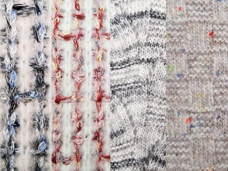 Fashion Sweaters Made with Duoyou Air Spray Yarn