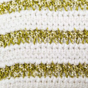 White & Yellow Fasciated Yarn+Tube Yarn | YN2025038