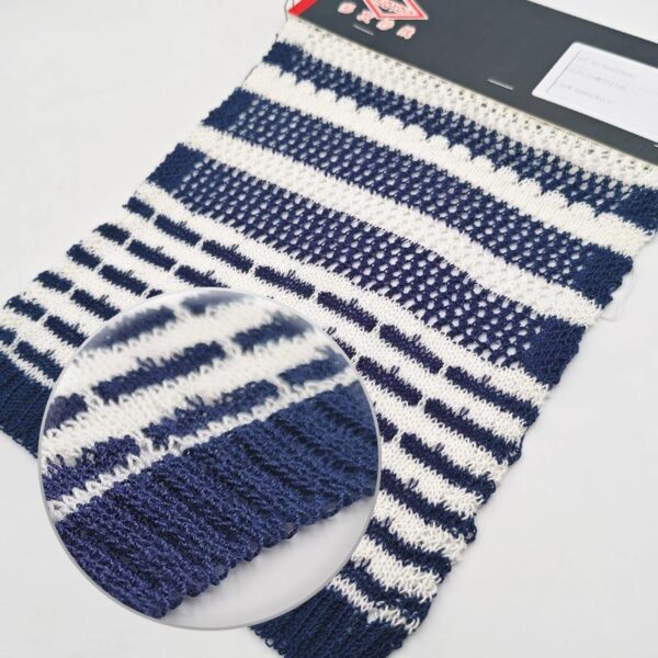 Blue and White Fasciated Yarn | YN2025042 - Image 2