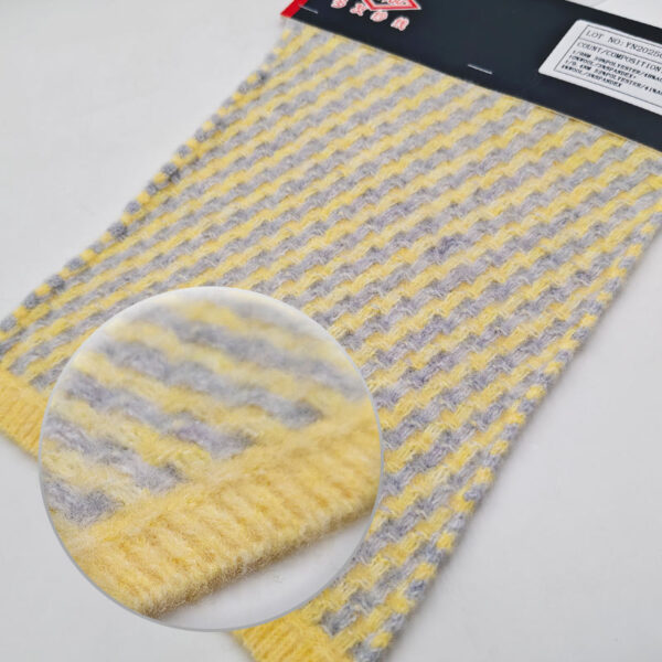Yellow-purple Sanded Yarn | YN2025049 - Image 2