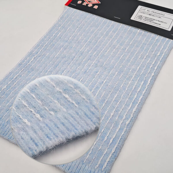 Blue-purple Sanded Yarn + Plied Yarn | YN2025053 - Image 2