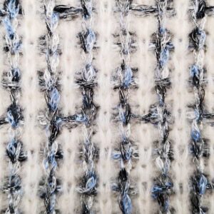 Blue-white Tube Yarn + Air Spray Yarn | YN2025068