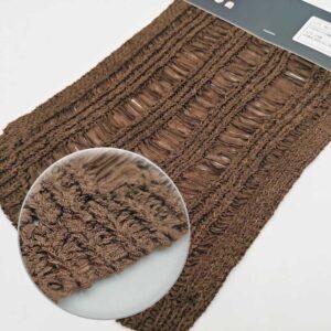 Dark Brown Tape Yarn | YN2025079