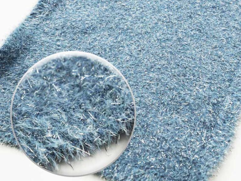 Metallic Mink Yarn for Women’s Luxury Knitwear